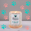 Picture of PET HOUSE CANDLE - FOOTPRINT 250GR